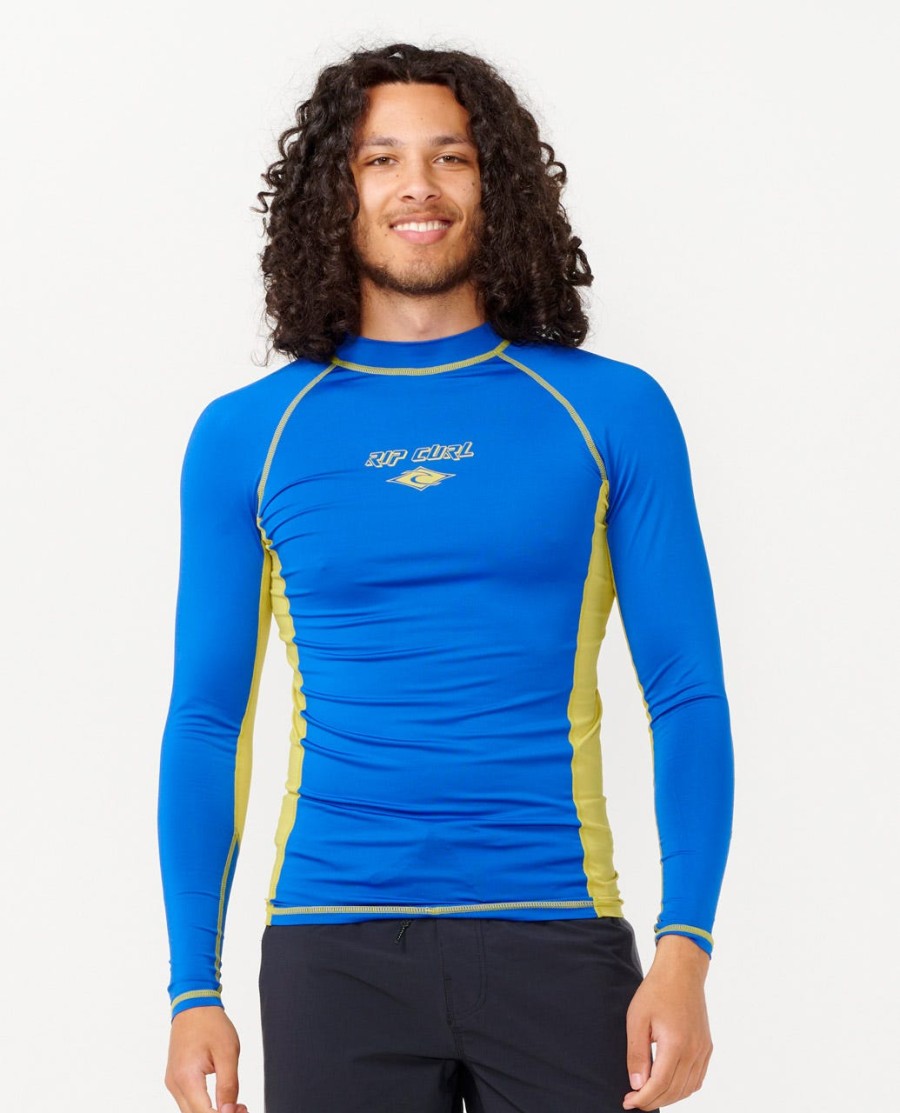 fade out uv manga comprida rash vest