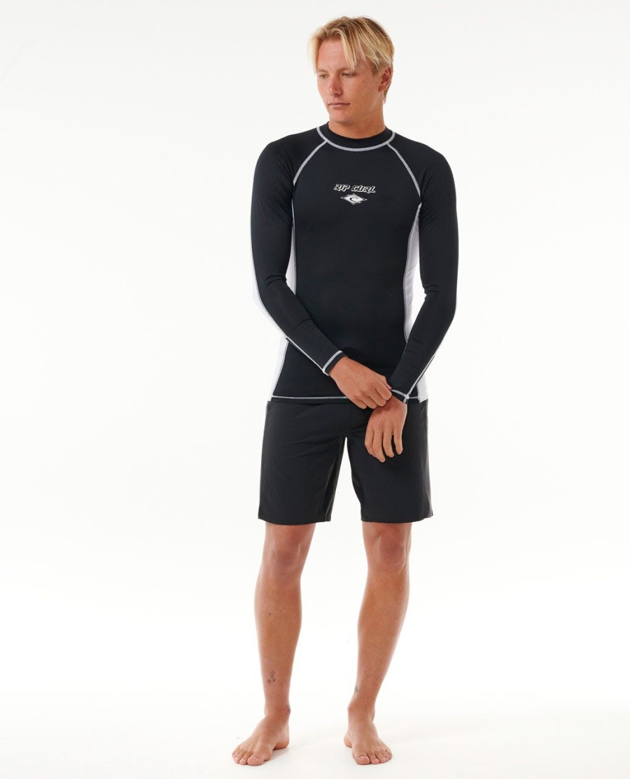 fade out uv manga comprida rash vest