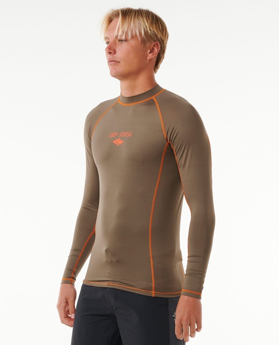 fade out uv manga comprida rash vest