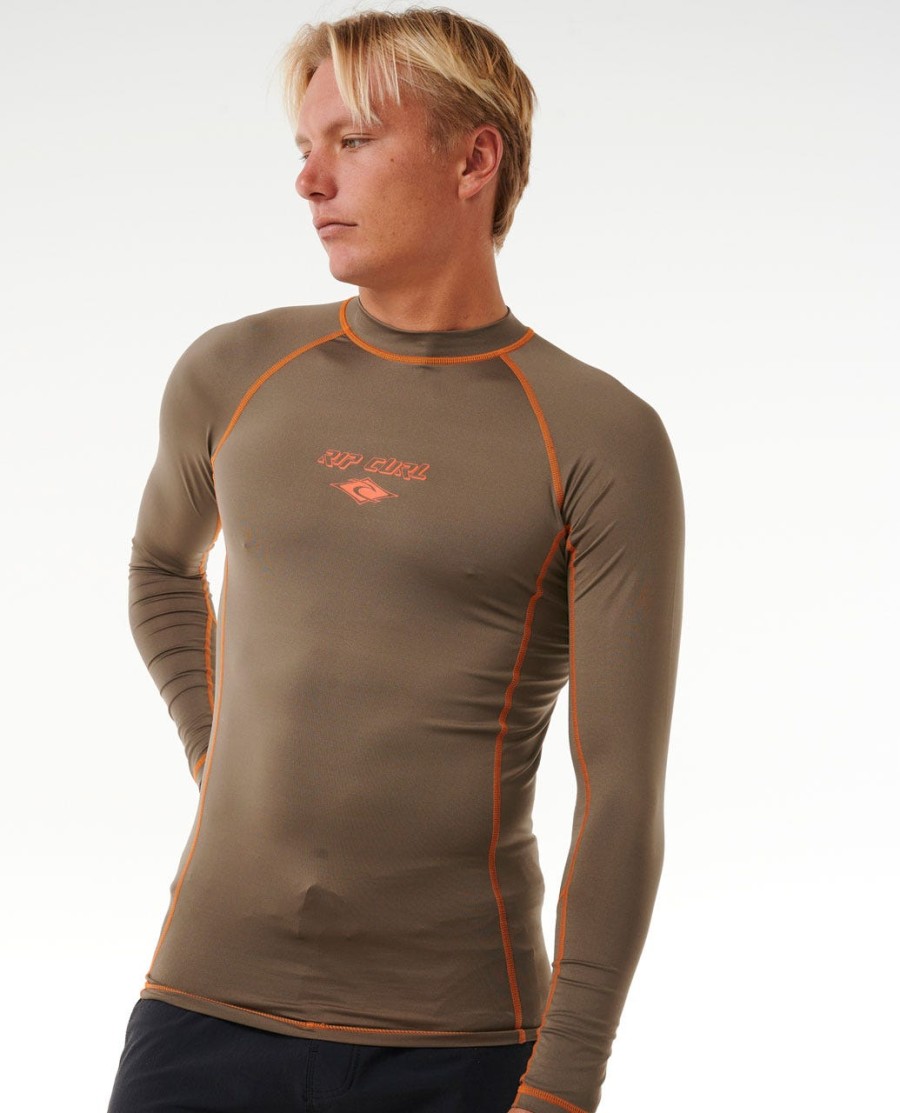 fade out uv manga comprida rash vest