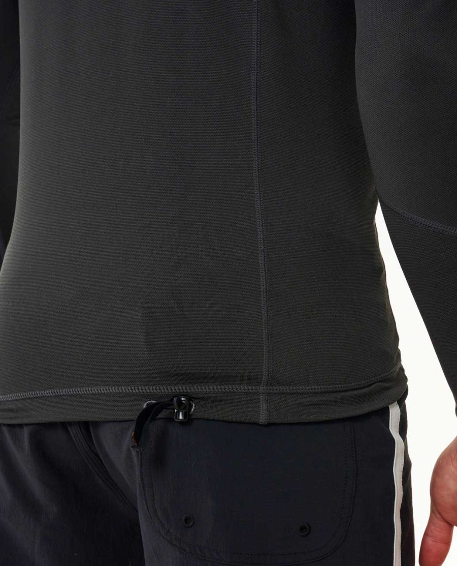 pilha uv manga comprida rash guard