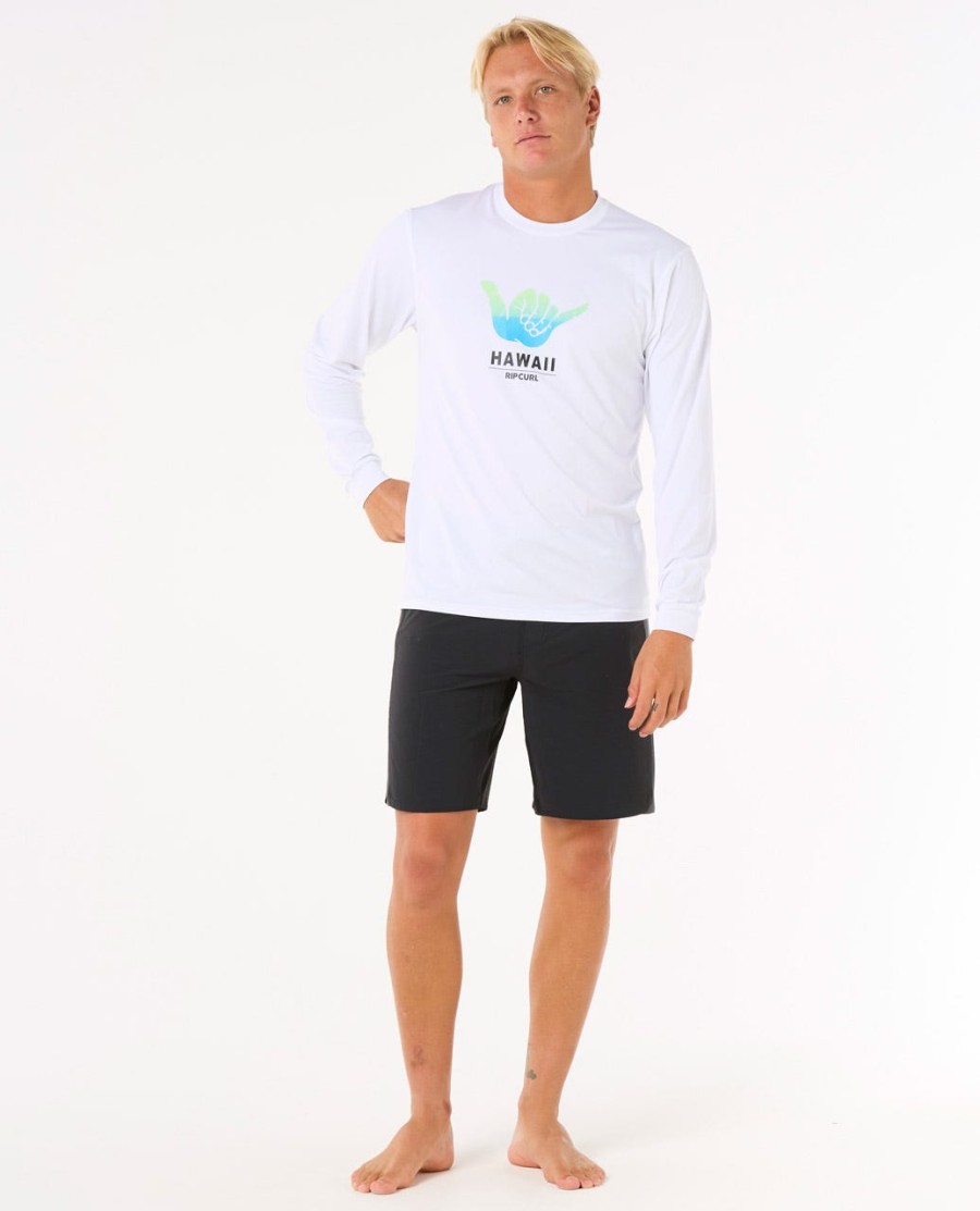 shaka upf50 manga comprida rash guard