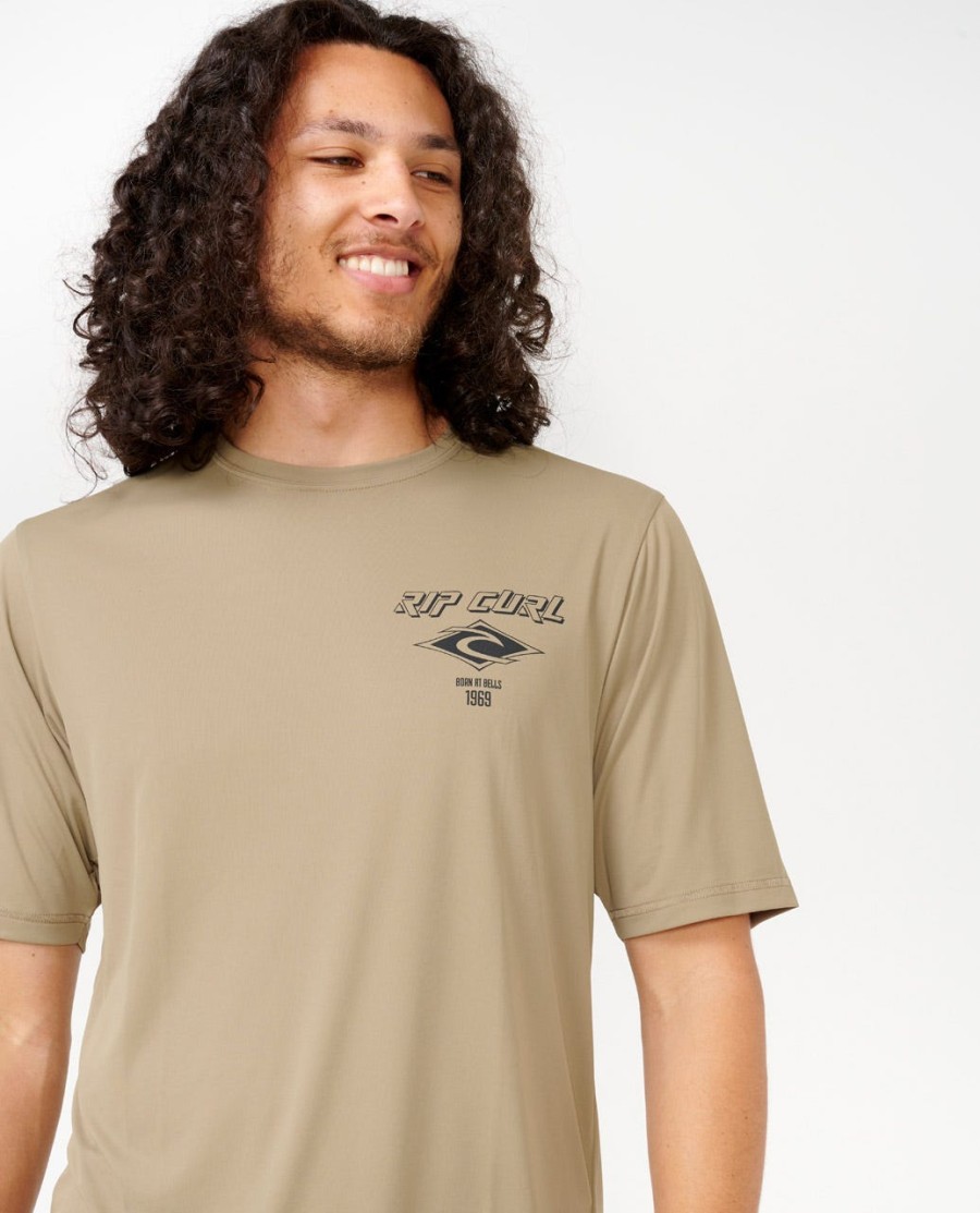 Ícones surflite uv manga curta rash guard
