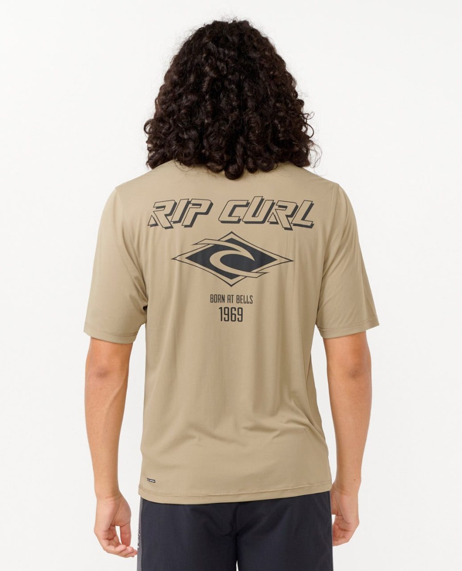 Ícones surflite uv manga curta rash guard
