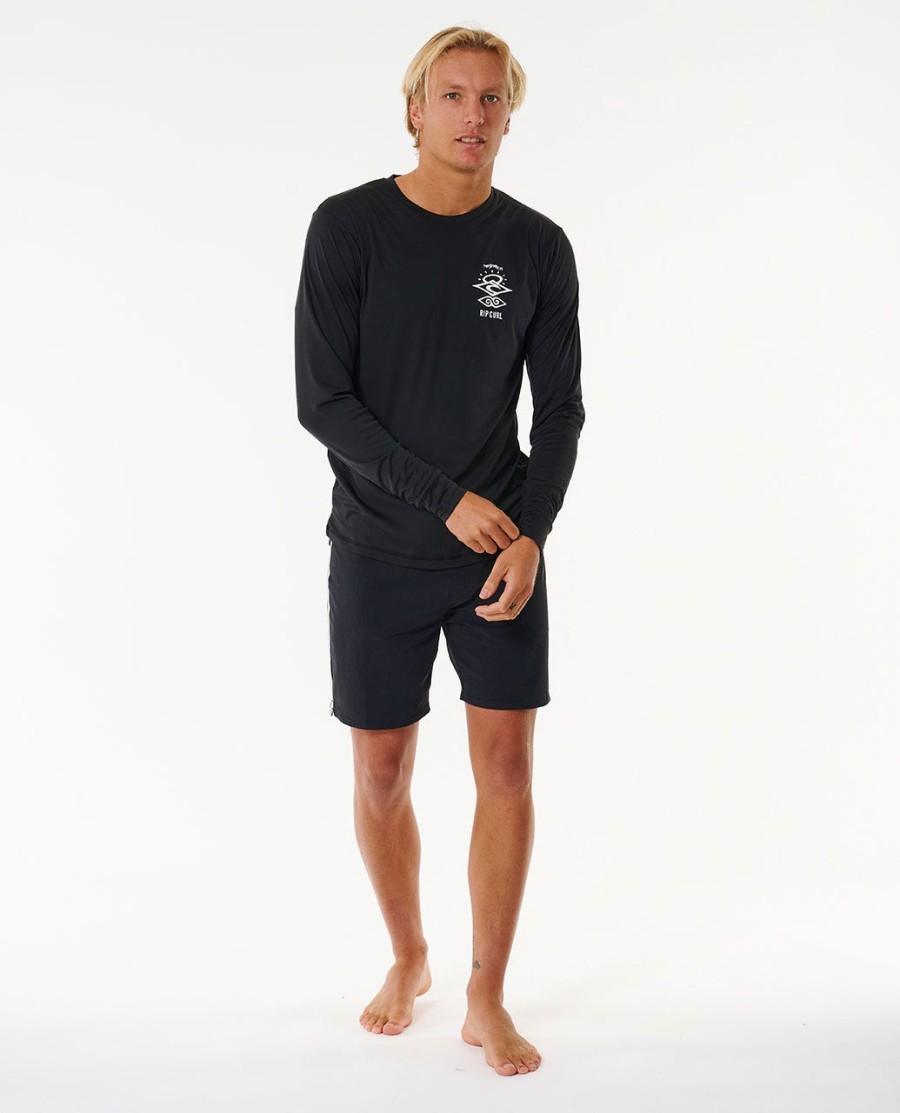 Ícones surflite uv manga comprida rash guard