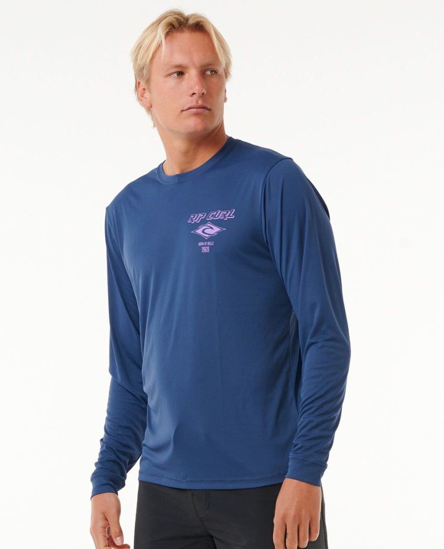 Ícones surflite uv manga comprida rash guard