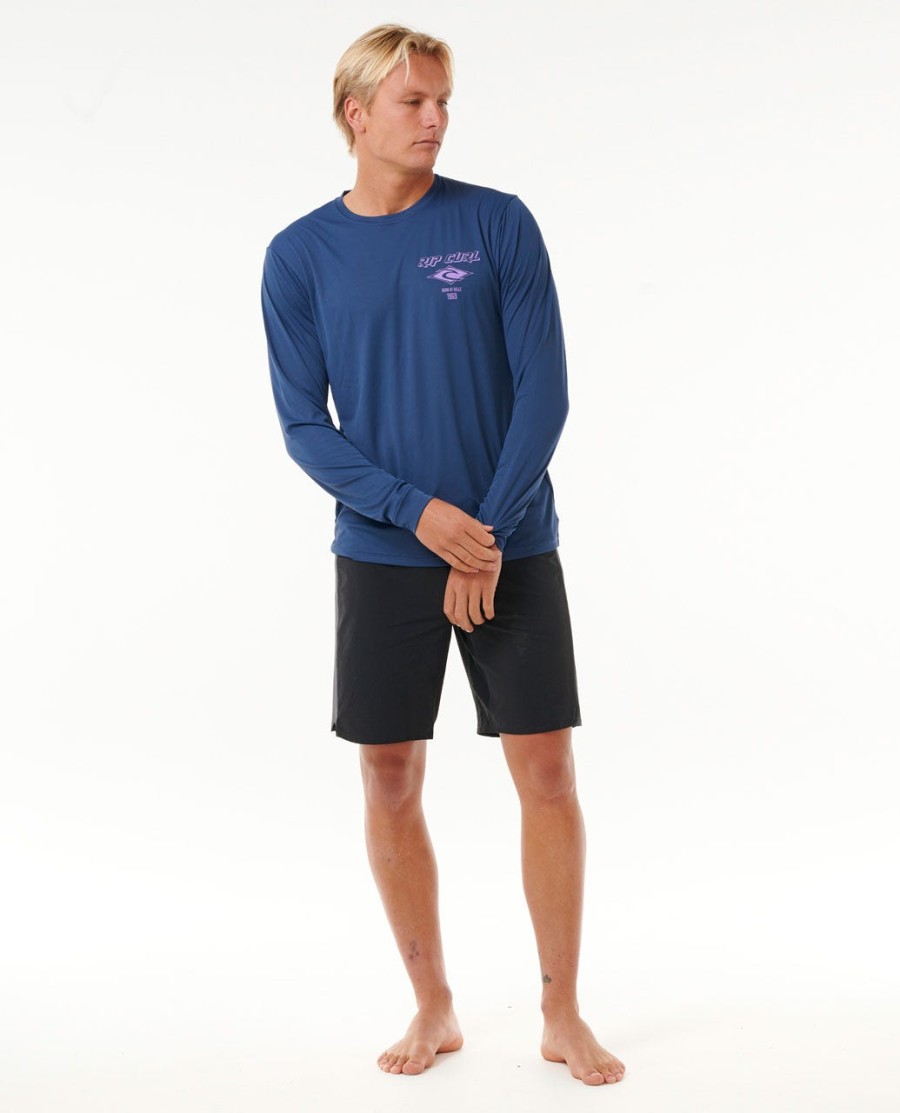 Ícones surflite uv manga comprida rash guard