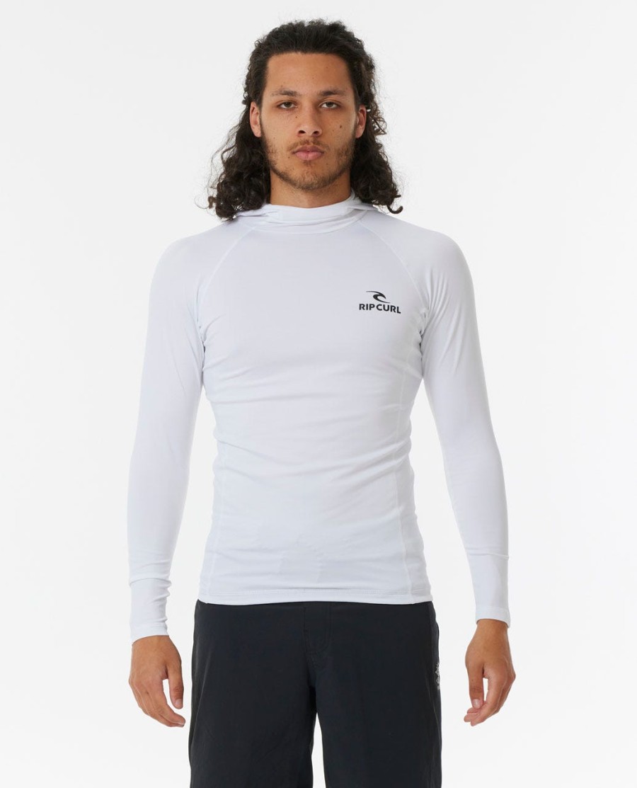 pilha uv performance manga longa capuz wetsuit vest
