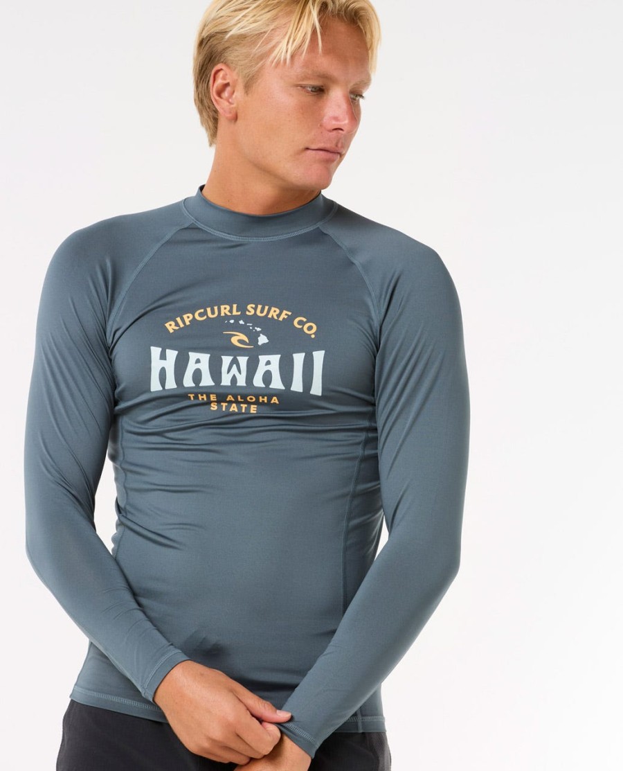 havaí upf performance manga comprida rash guard