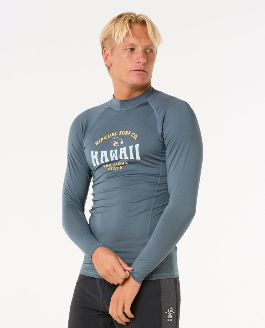 havaí upf performance manga comprida rash guard
