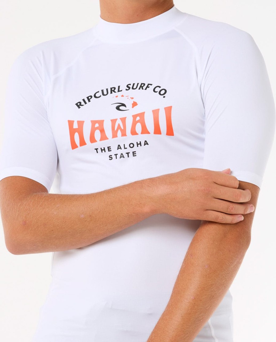 havaí upf performance manga curta rash guard