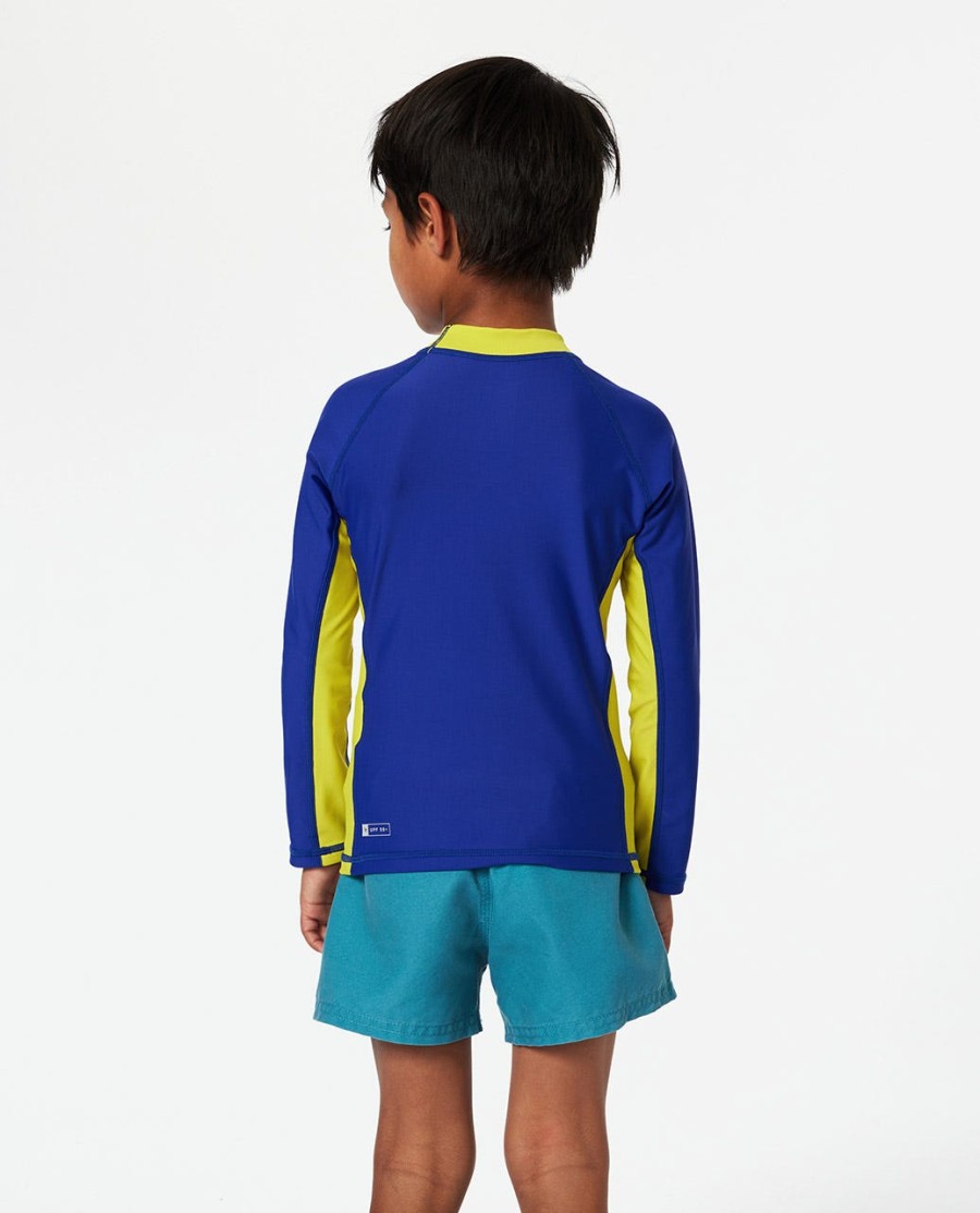tube turtle uv manga comprida rash vest-rapaz 1-8 anos