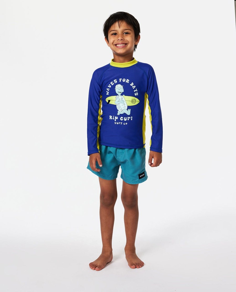 tube turtle uv manga comprida rash vest-rapaz 1-8 anos