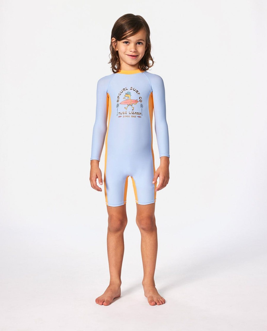 grom energy upf manga comprida sun protection rash vest-rapaz 2-8 anos
