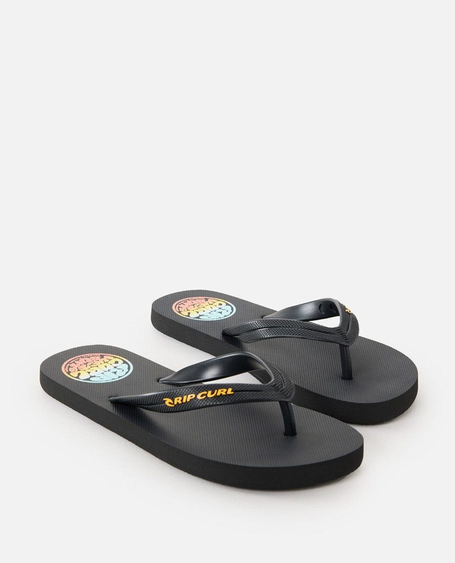 sandálias wetty fade bloom toe aberto-rapazes