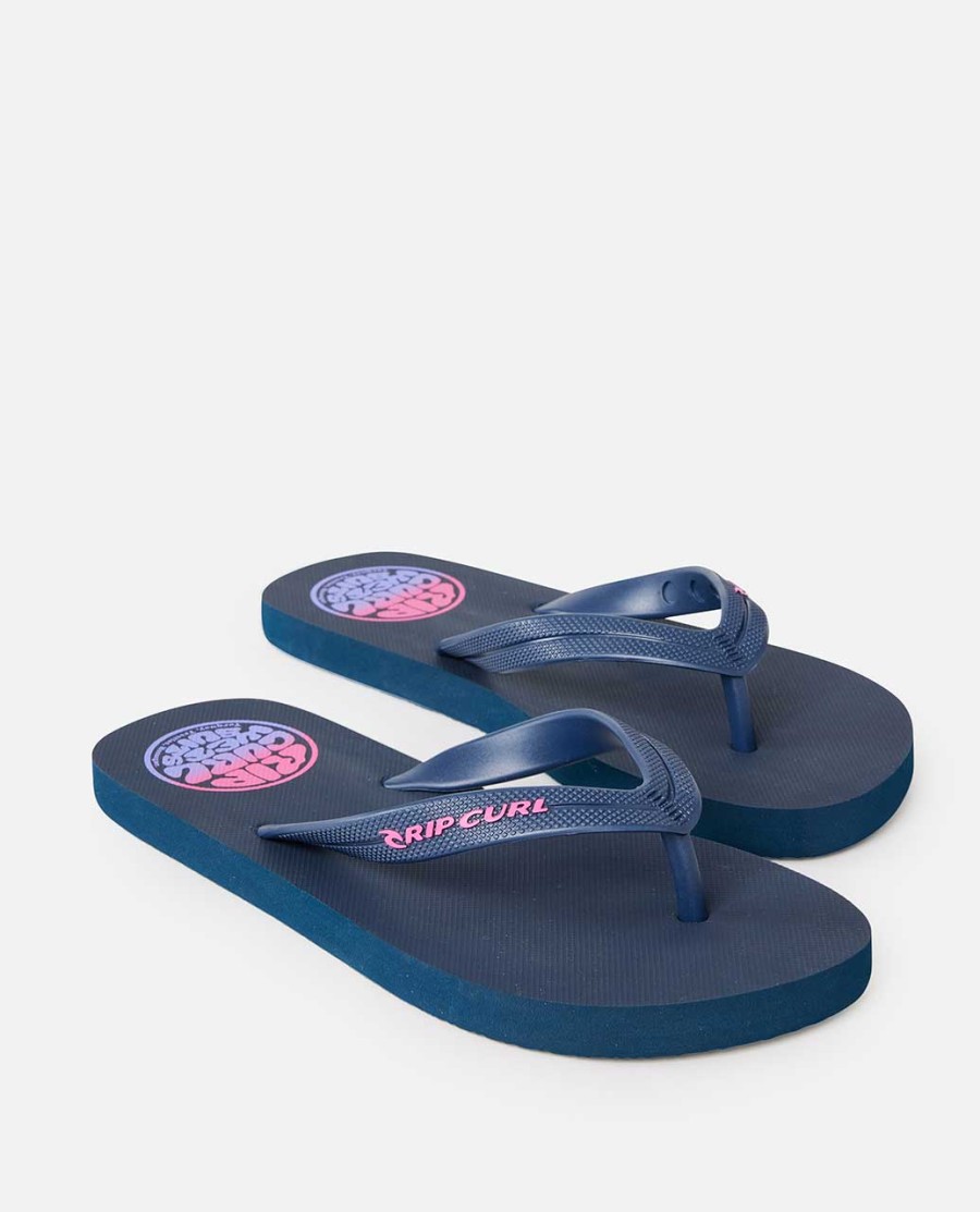 sandálias wetty fade bloom toe aberto-rapazes