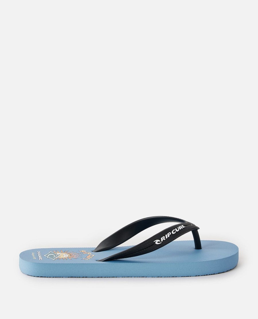 sandálias wetty fade bloom toe aberto-rapazes