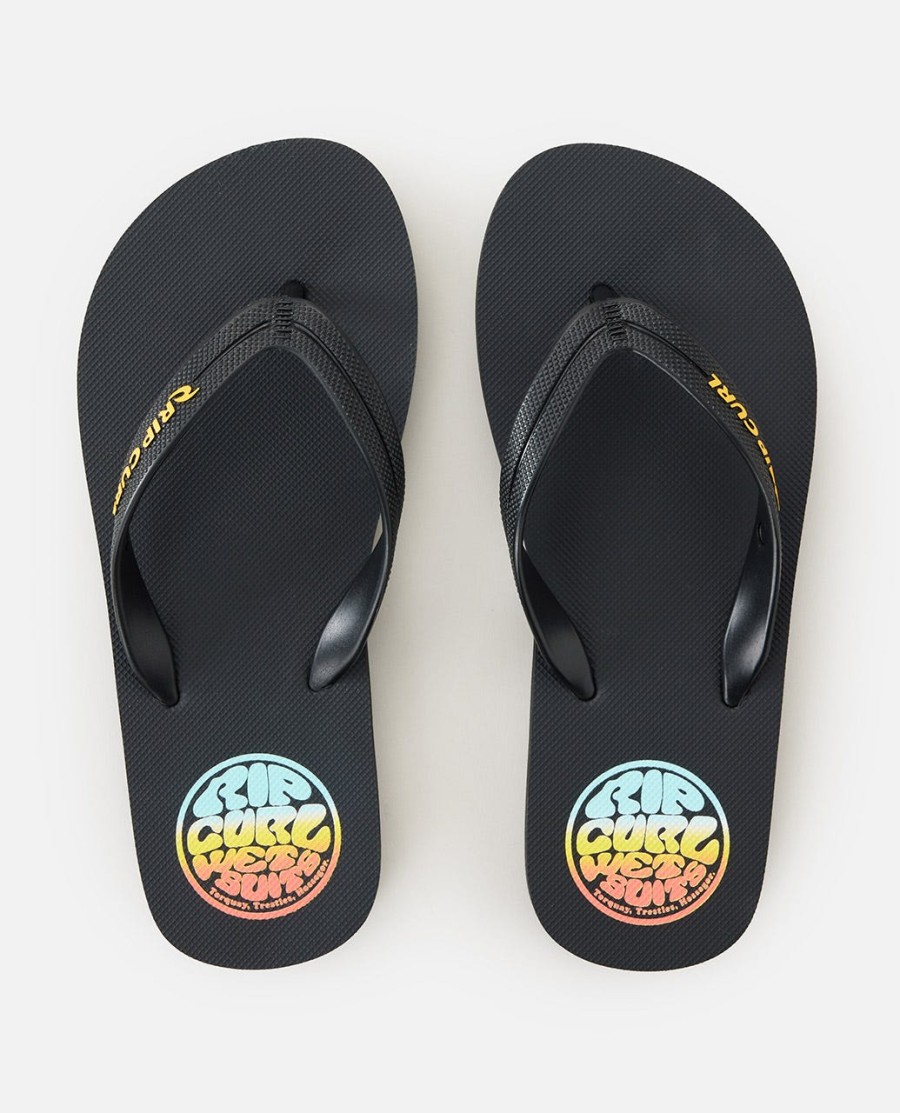 sandálias wetty fade bloom toe aberto-rapazes