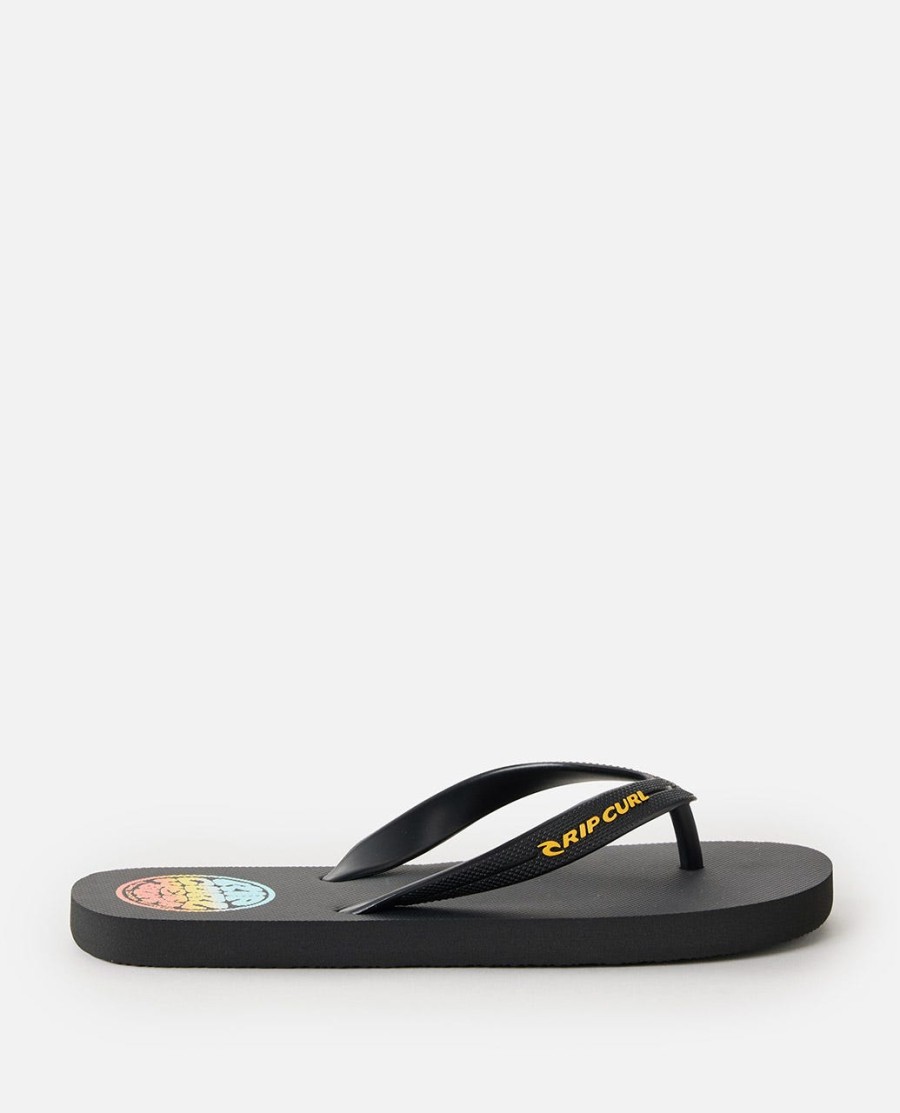 sandálias wetty fade bloom toe aberto-rapazes