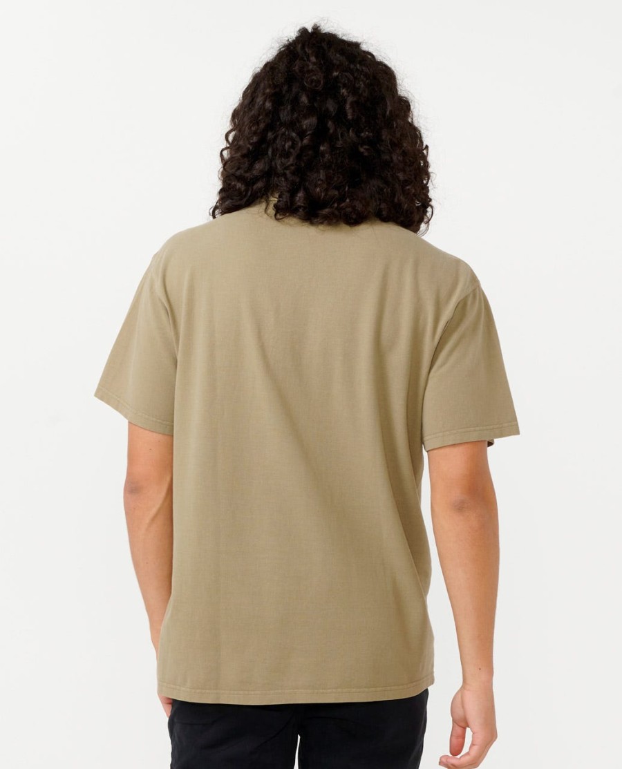 fade out embroid camisa polo