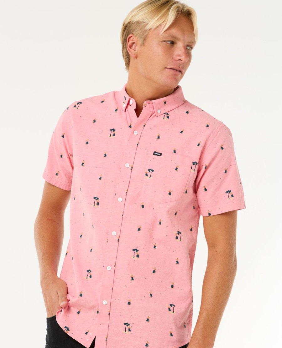 camisa manga curta hula breach