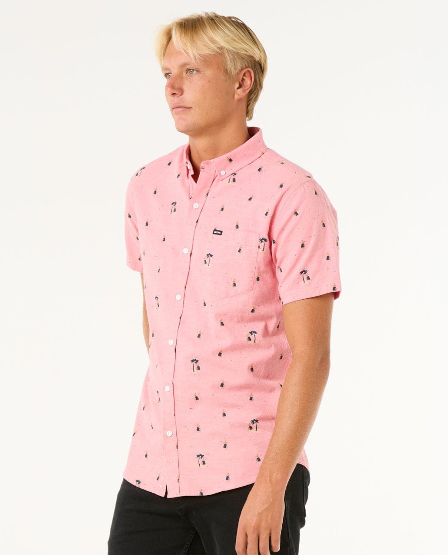 camisa manga curta hula breach