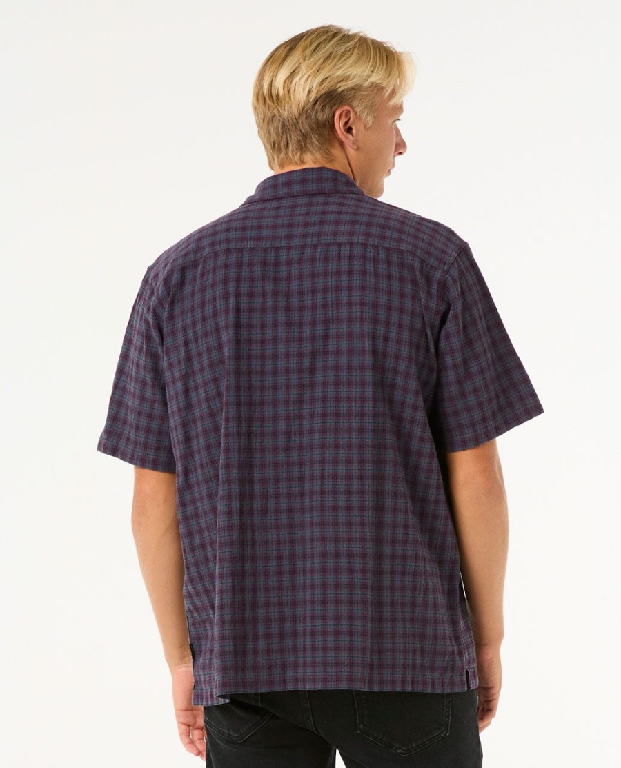 camisa classic surf check manga curta