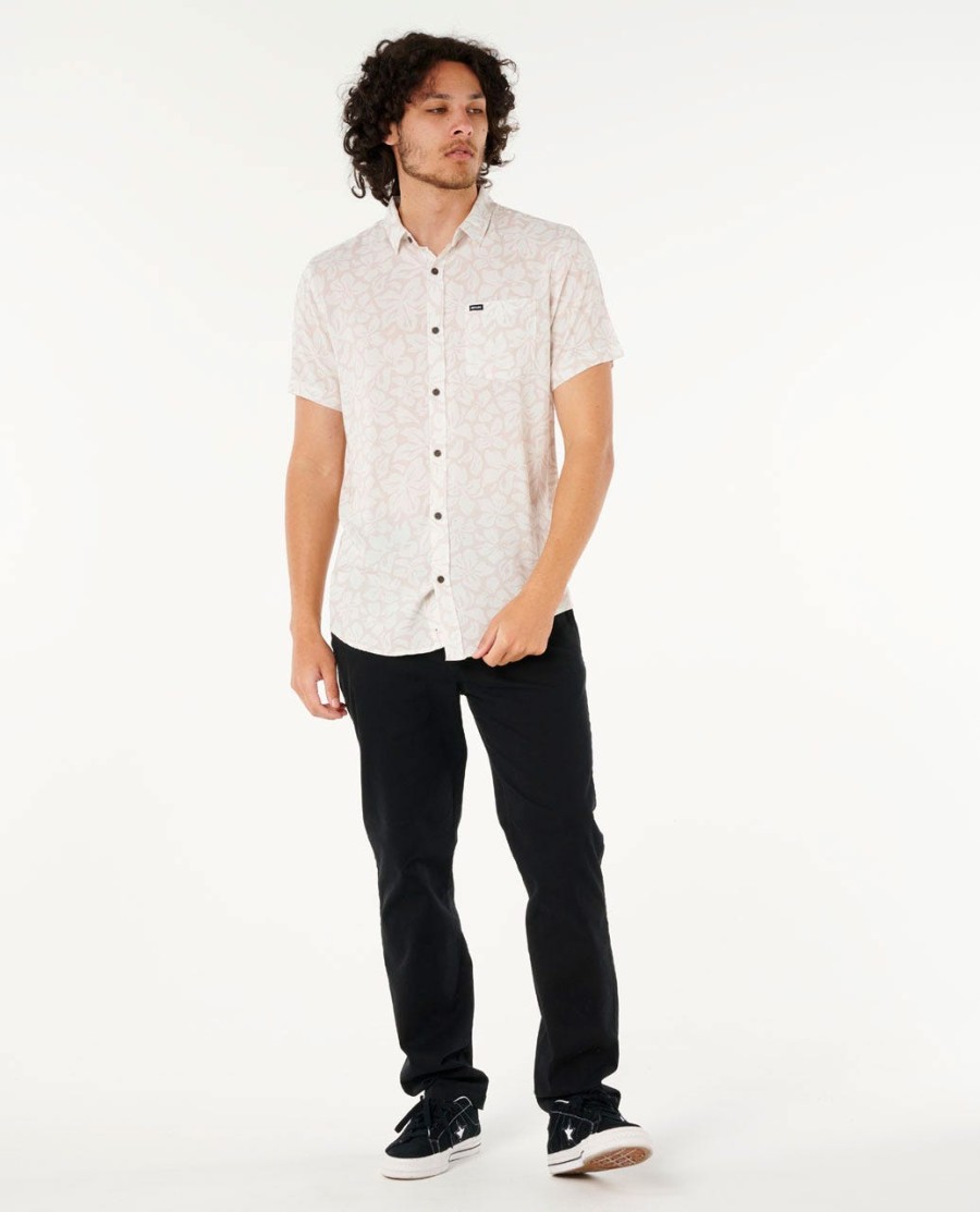 camisa manga curta floral fun times