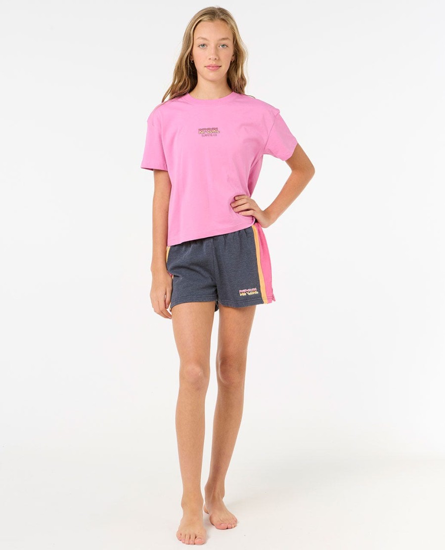 las dalias block short-menina 8-14 anos