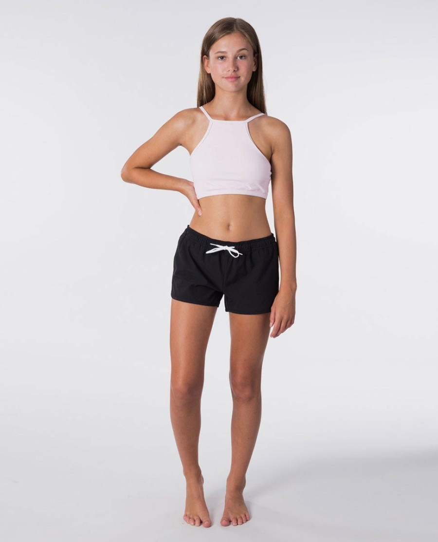 girl surf essentials 3 quot boardshort 8 - 14 anos