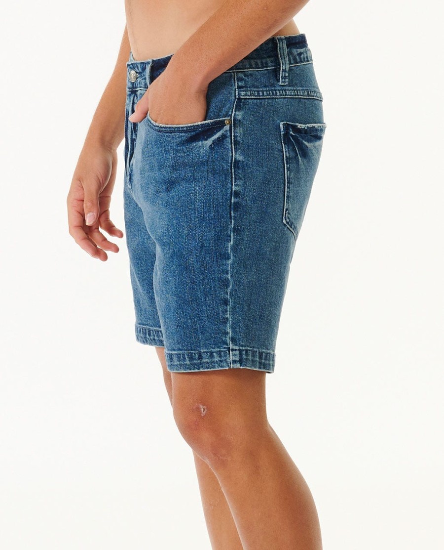 surf clássico 18 quot walkshort denim
