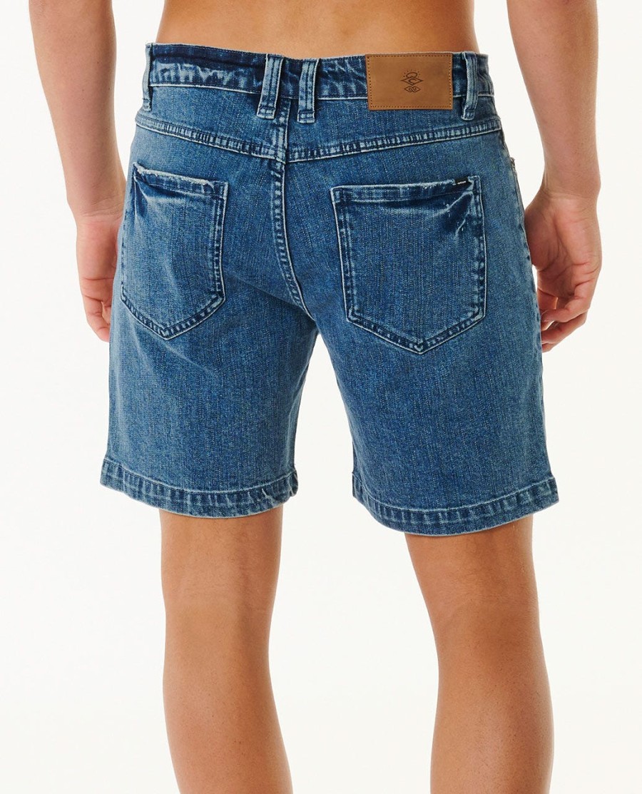 surf clássico 18 quot walkshort denim