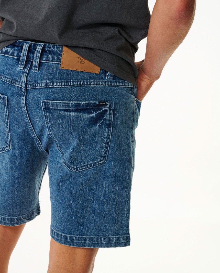 surf clássico 18 quot walkshort denim