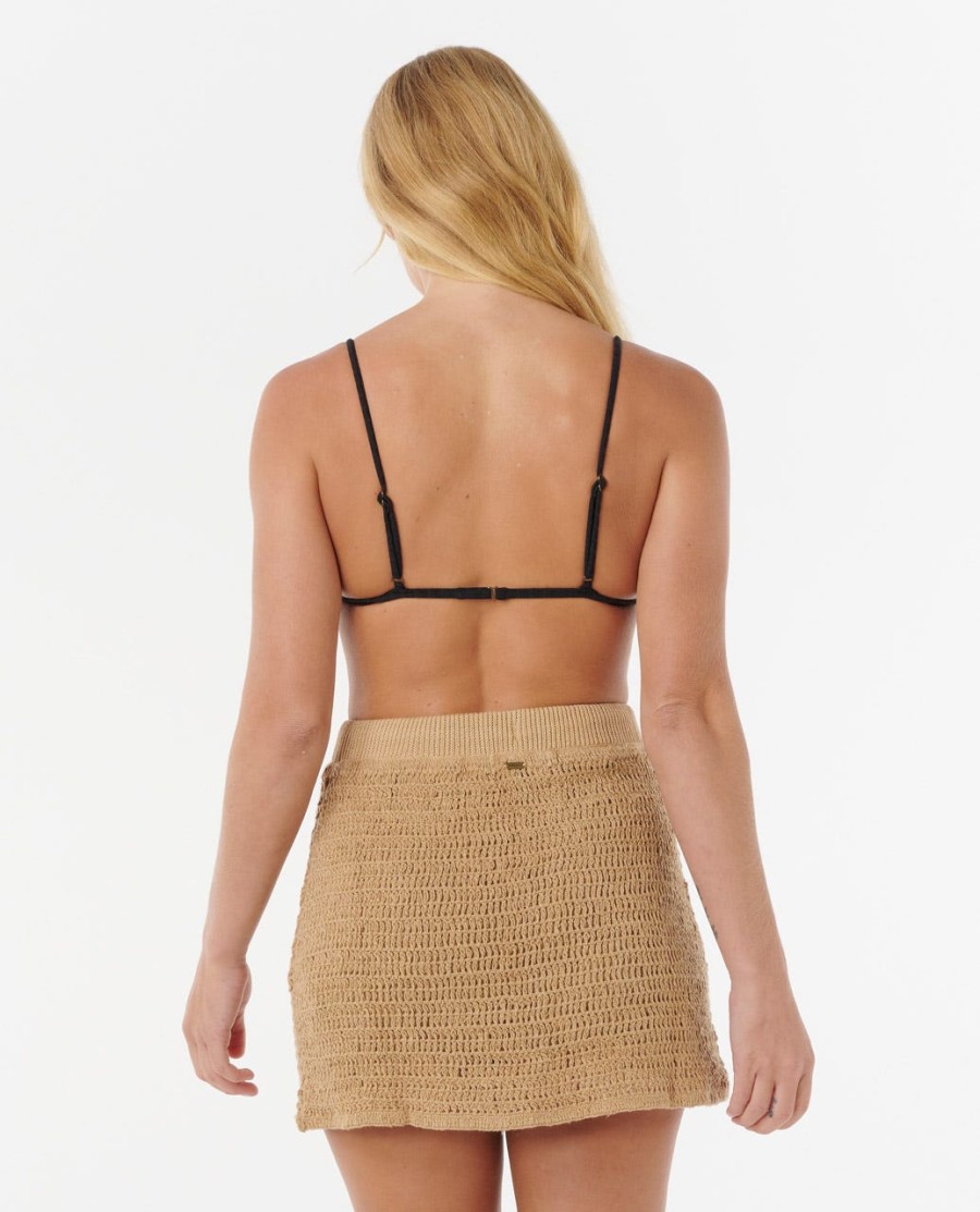 soleil crochet mini saia