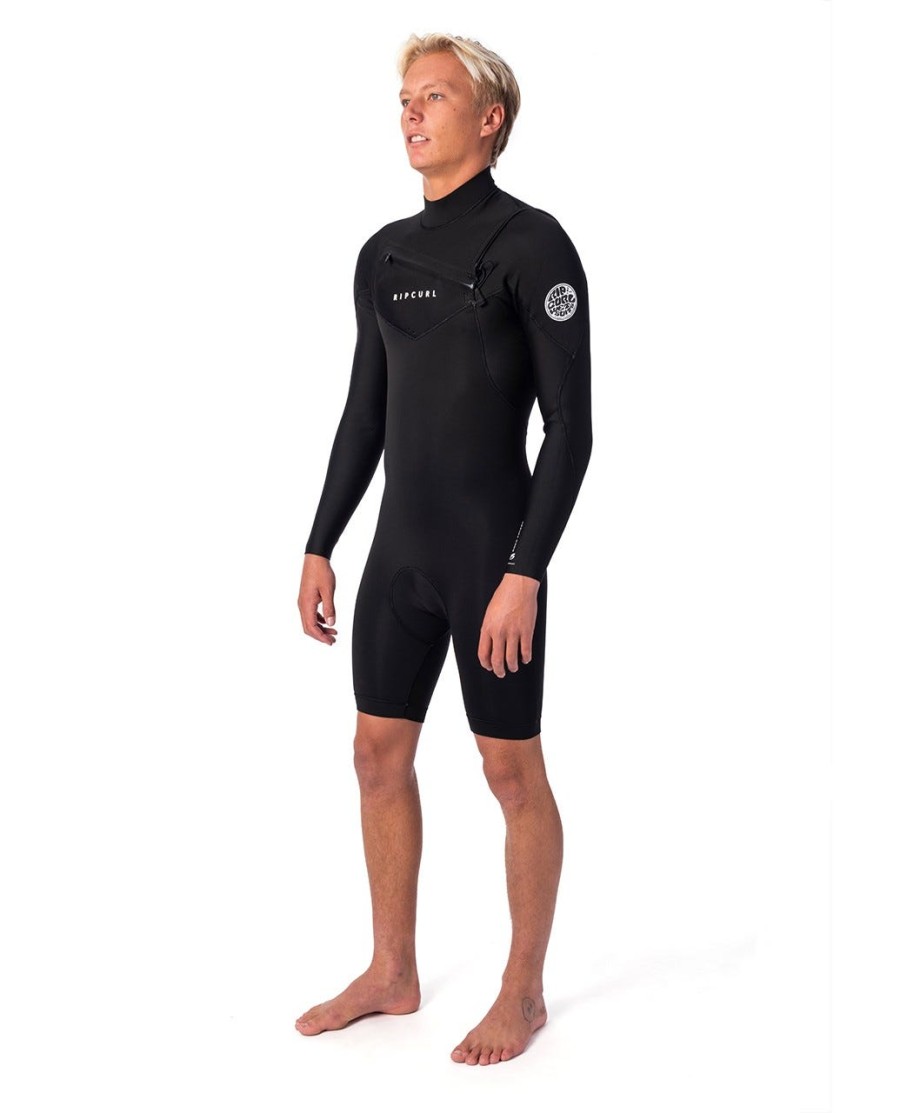dawn patrol manga longa 22 chest zip wetsuit