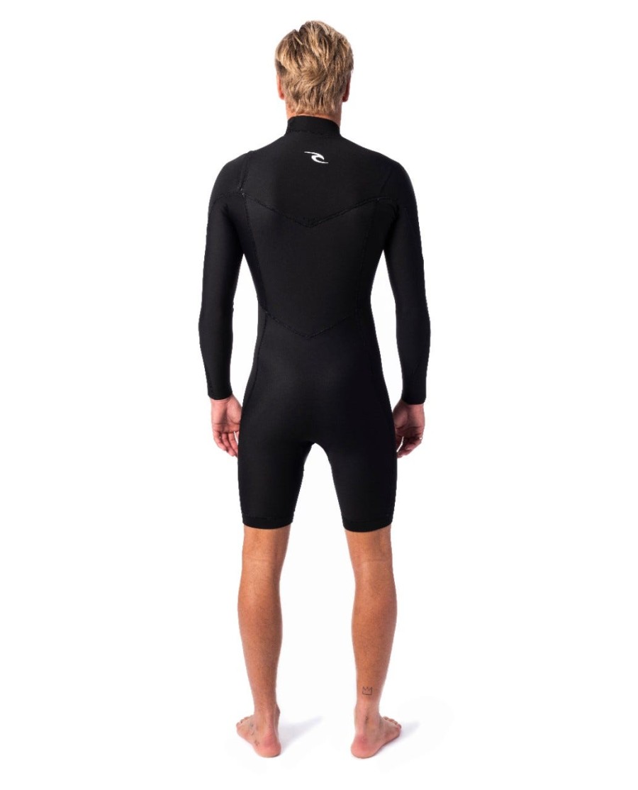 dawn patrol manga longa 22 chest zip wetsuit