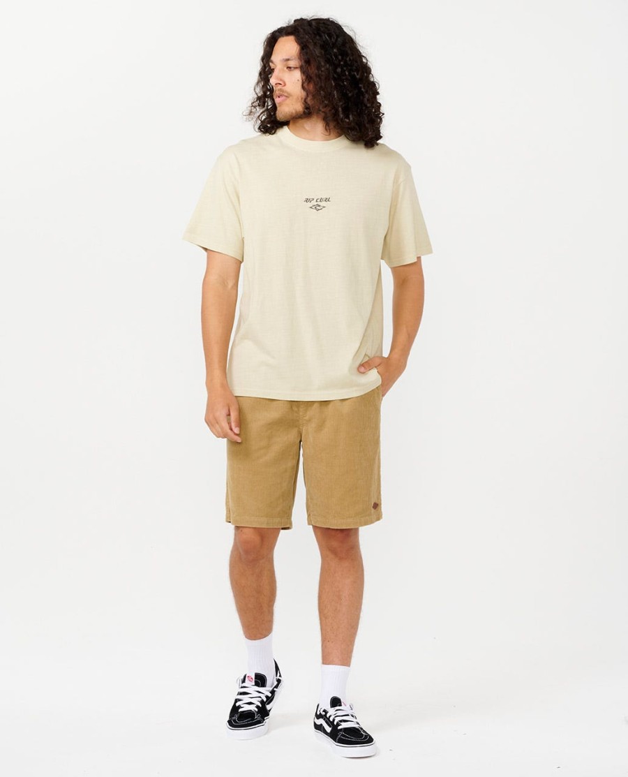 fade out embroid tee