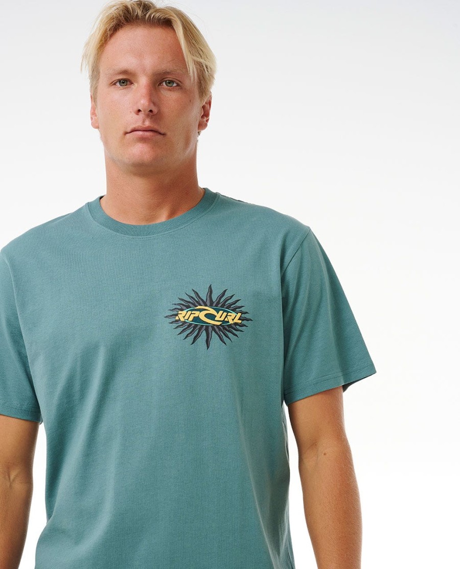 quest oval burst tee