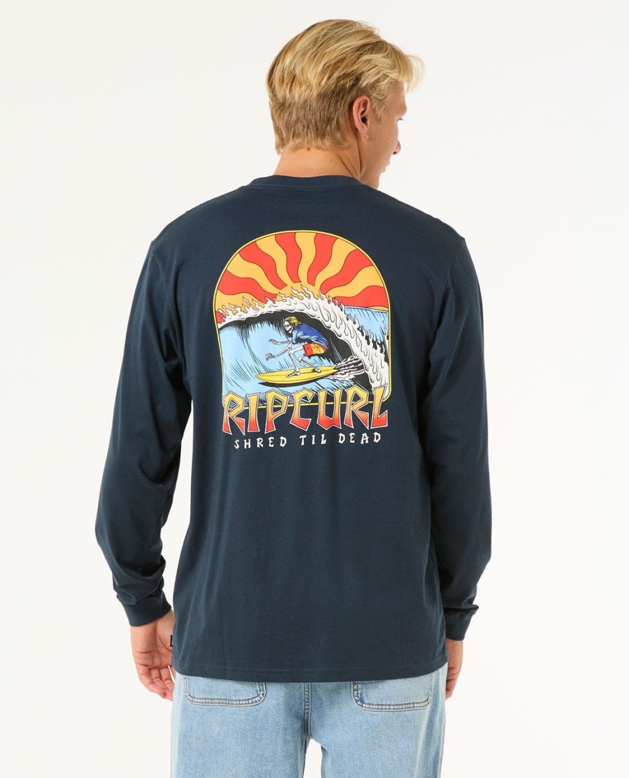 shred til manga comprida tee