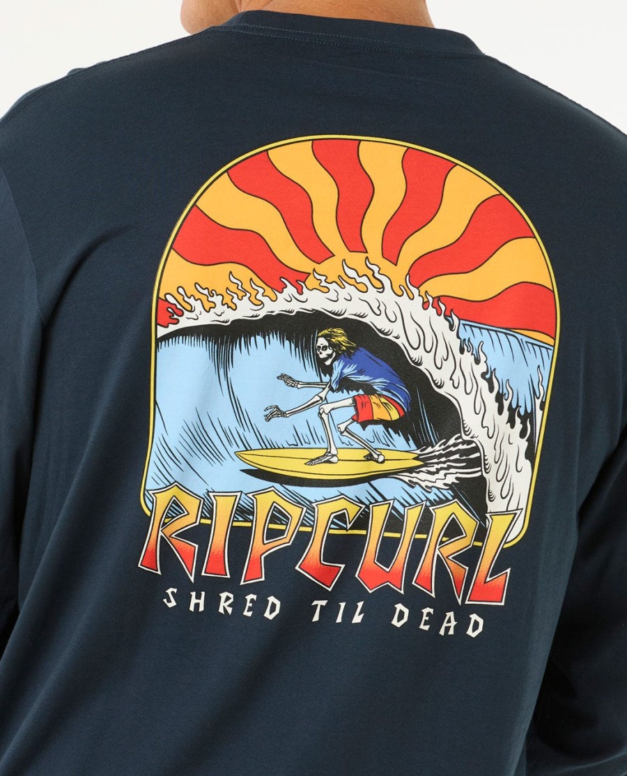 shred til manga comprida tee