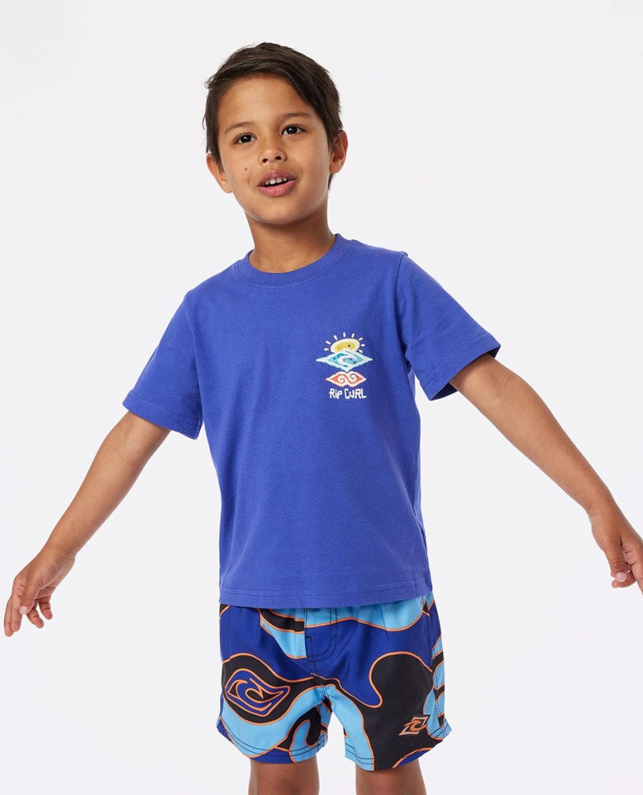 Ícones de shred tee-meninos 1-8 anos