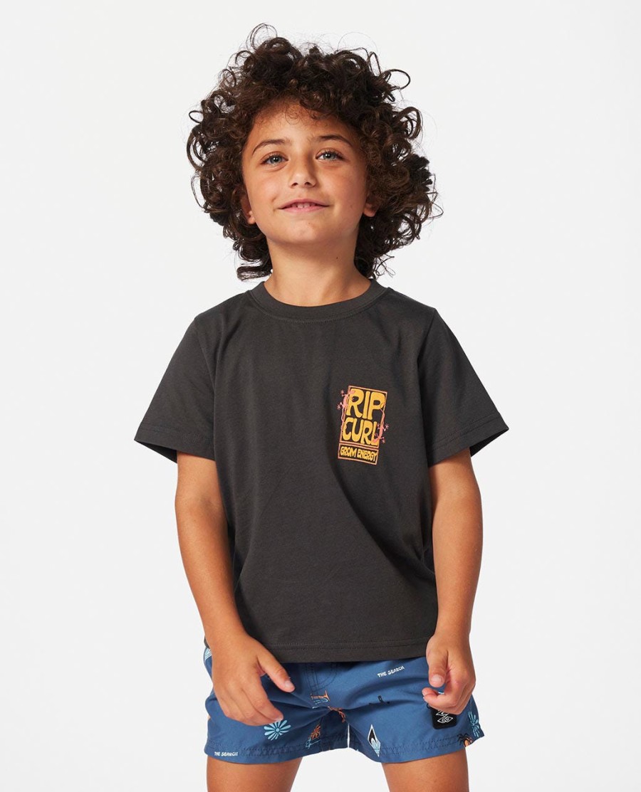 grom energy logo tee-rapaz 2-8 anos