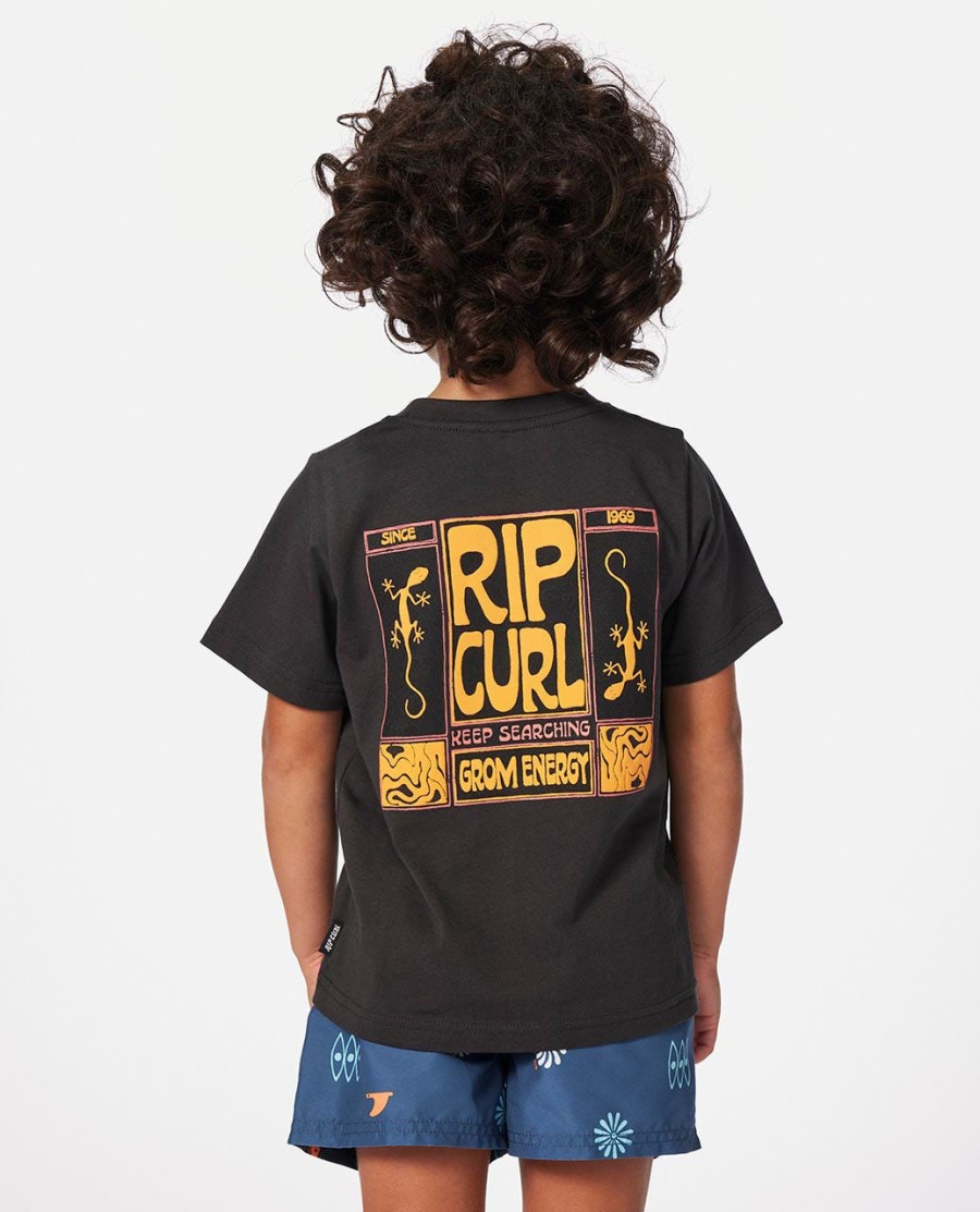 grom energy logo tee-rapaz 2-8 anos