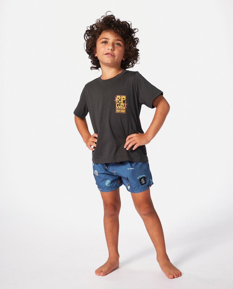 grom energy logo tee-rapaz 2-8 anos