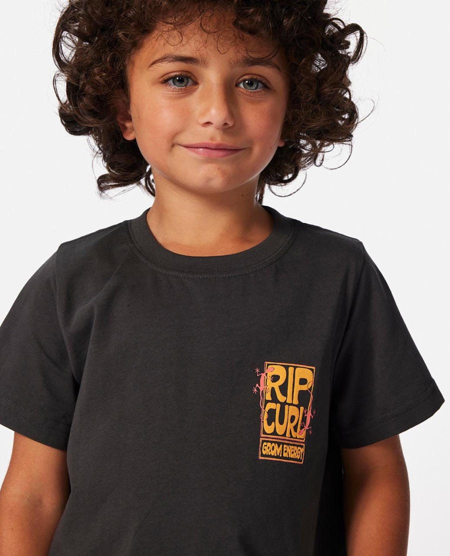 grom energy logo tee-rapaz 2-8 anos