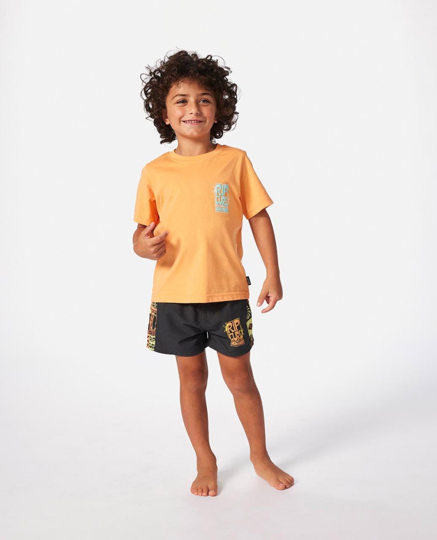grom energy logo tee-rapaz 2-8 anos