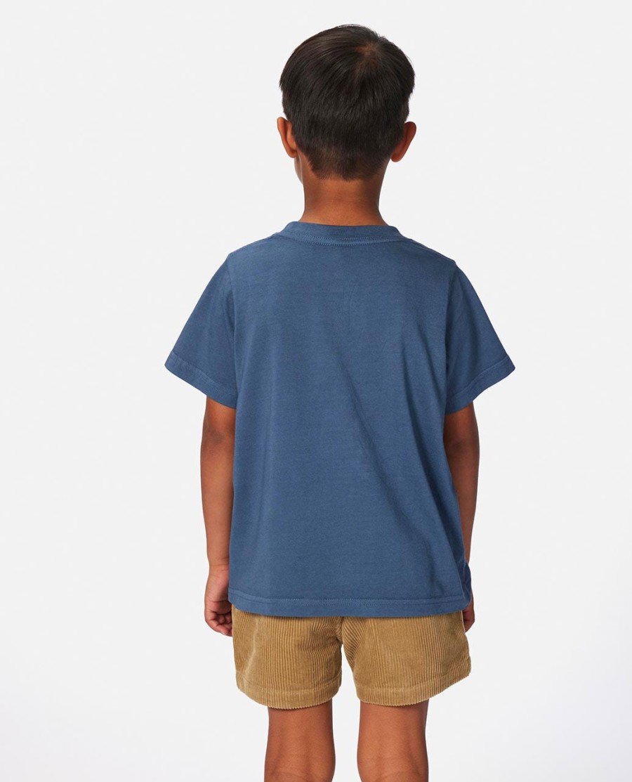grom energy lizard tee-rapaz 2-8 anos