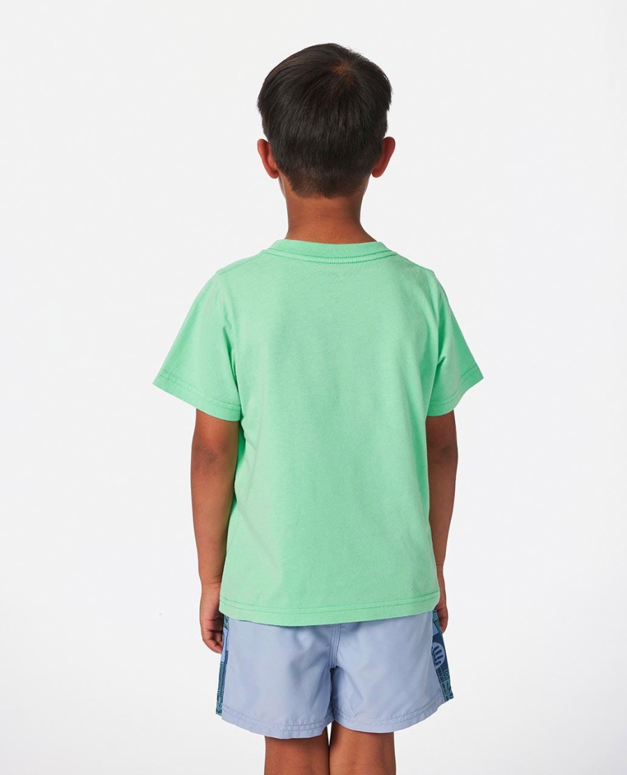 grom energy lizard tee-rapaz 2-8 anos