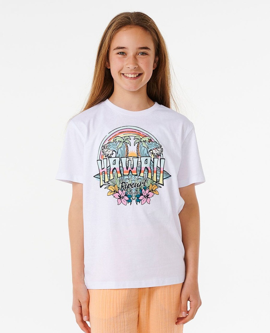 block party tee-meninas 8-14 anos