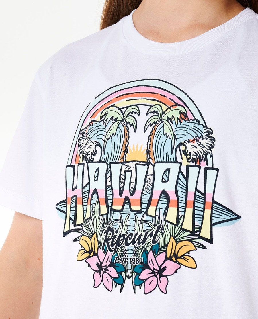 block party tee-meninas 8-14 anos